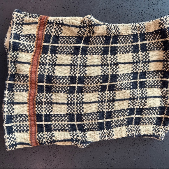 MILLER’S VINTAGE Knit Equestrian Horse Sweater Vest Size Medium VGUC - Picture 4 of 9